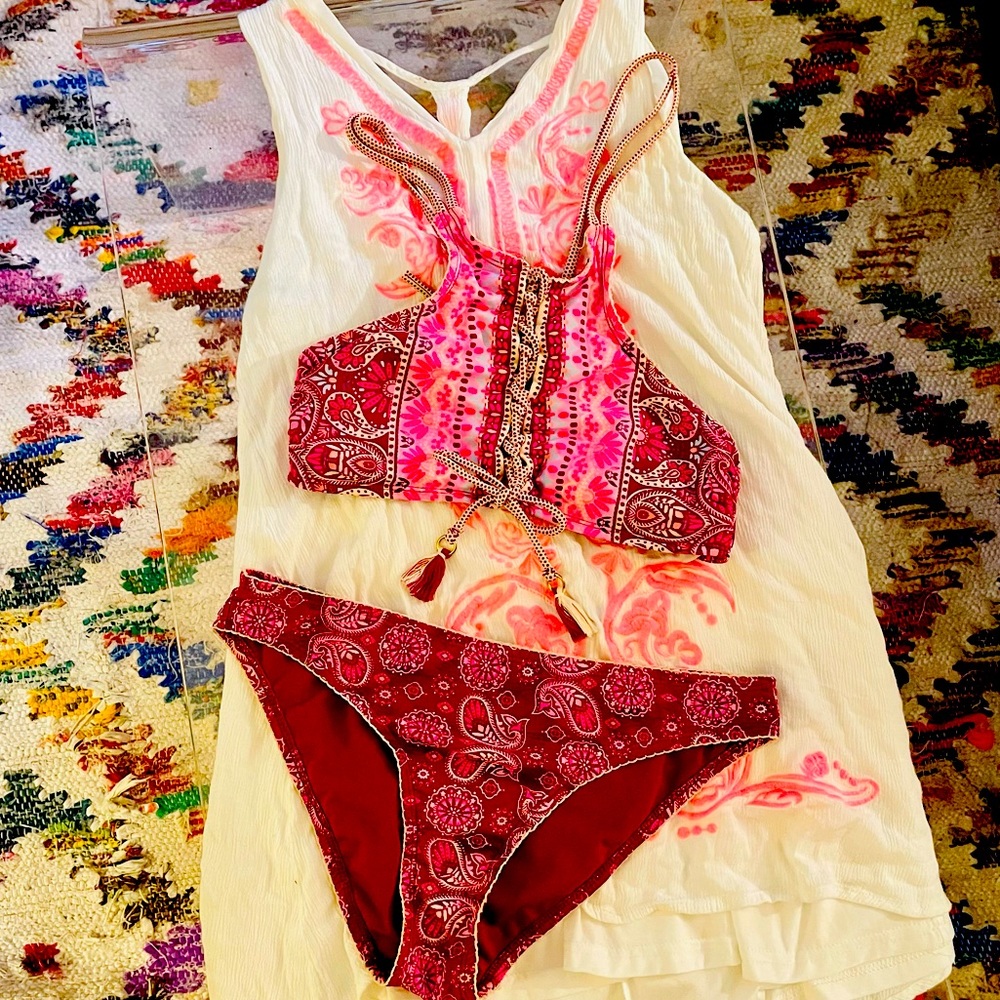 Bikini and Shift Cover-up